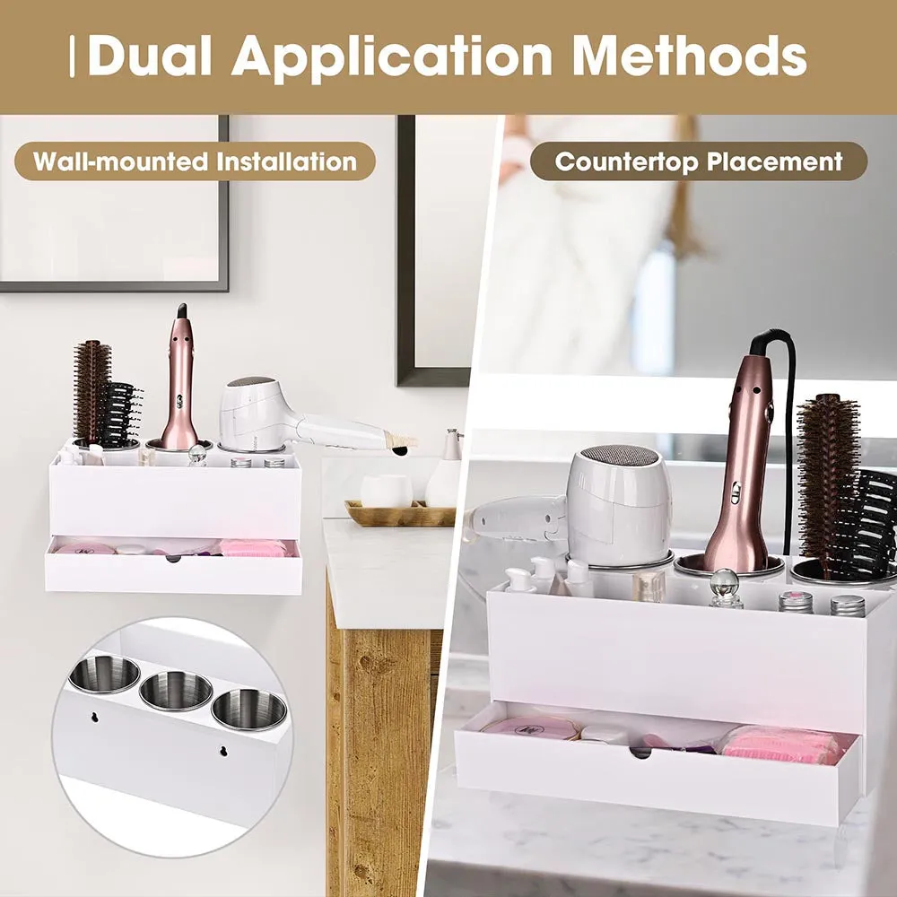 Byootique Hair Tool Storage Stand with Drawer