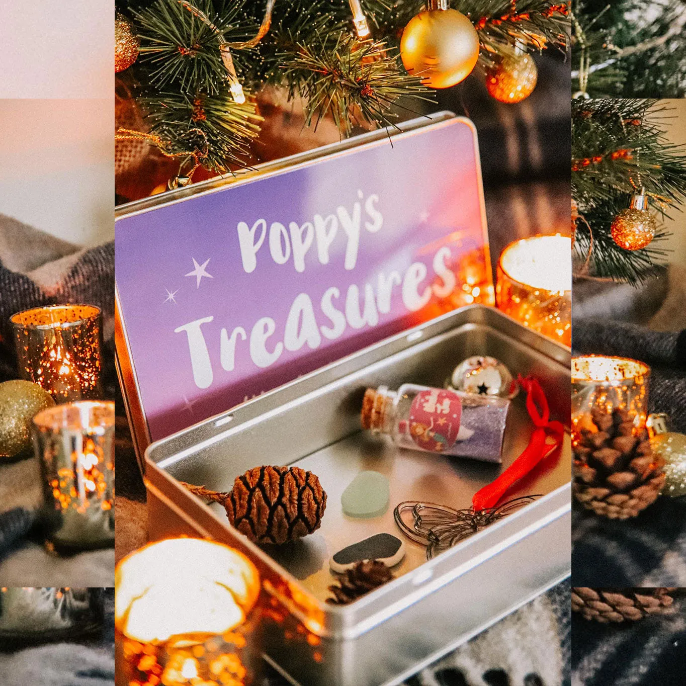 Children's Personalised 'Treasures' Storage Tin