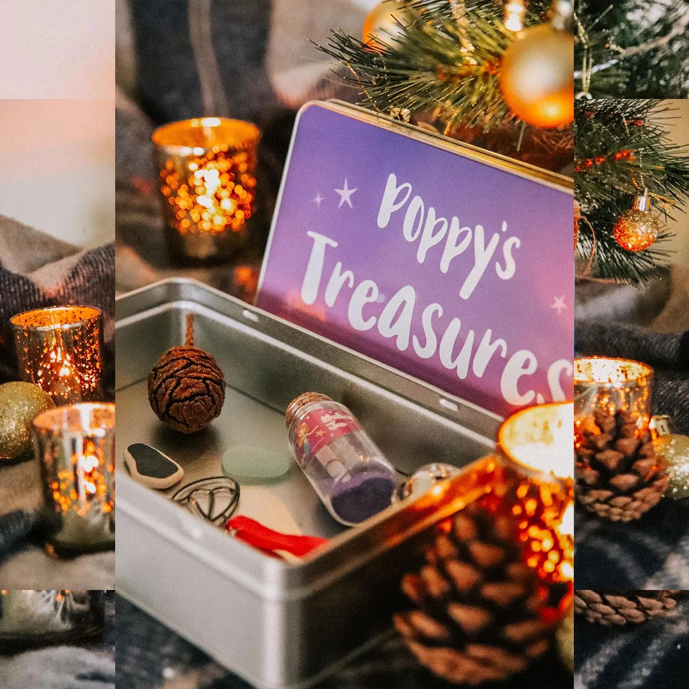 Children's Personalised 'Treasures' Storage Tin