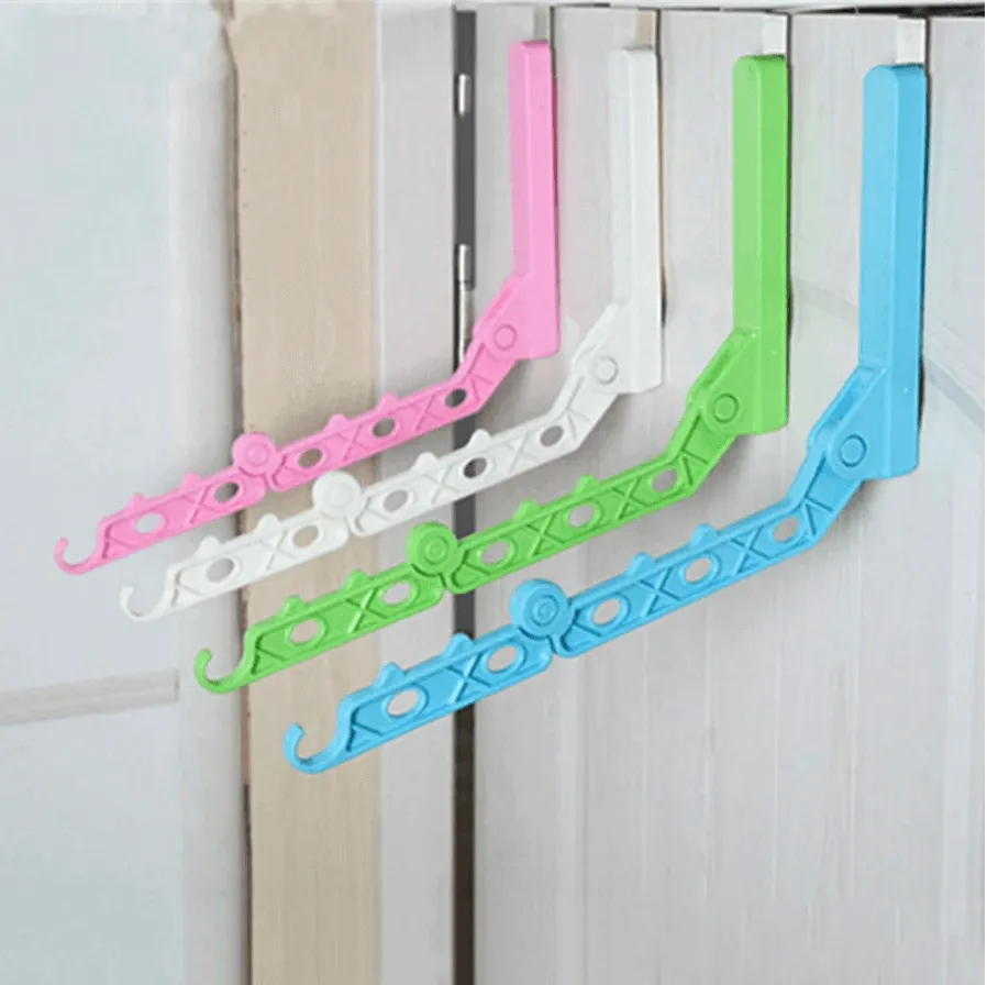 Foldable Over-The-Door Drying Hanging Rack