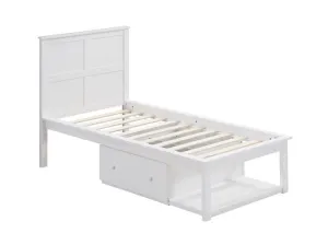 Iolanda - Twin Bed - White Finish Iolanda - Twin Bed - White Finish
