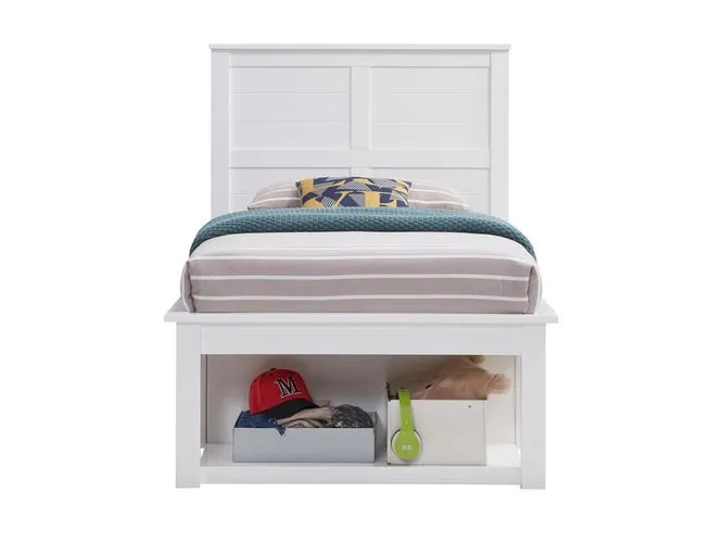Iolanda - Twin Bed - White Finish