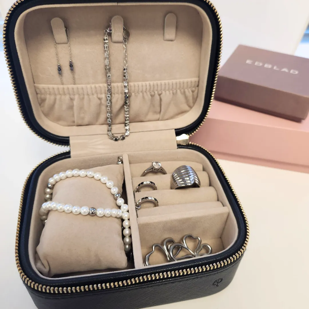 Jewellery Travel Case L Black