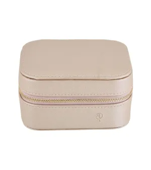 Jewellery Travel Case L Light Clay Jewellery Travel Case L Light Clay