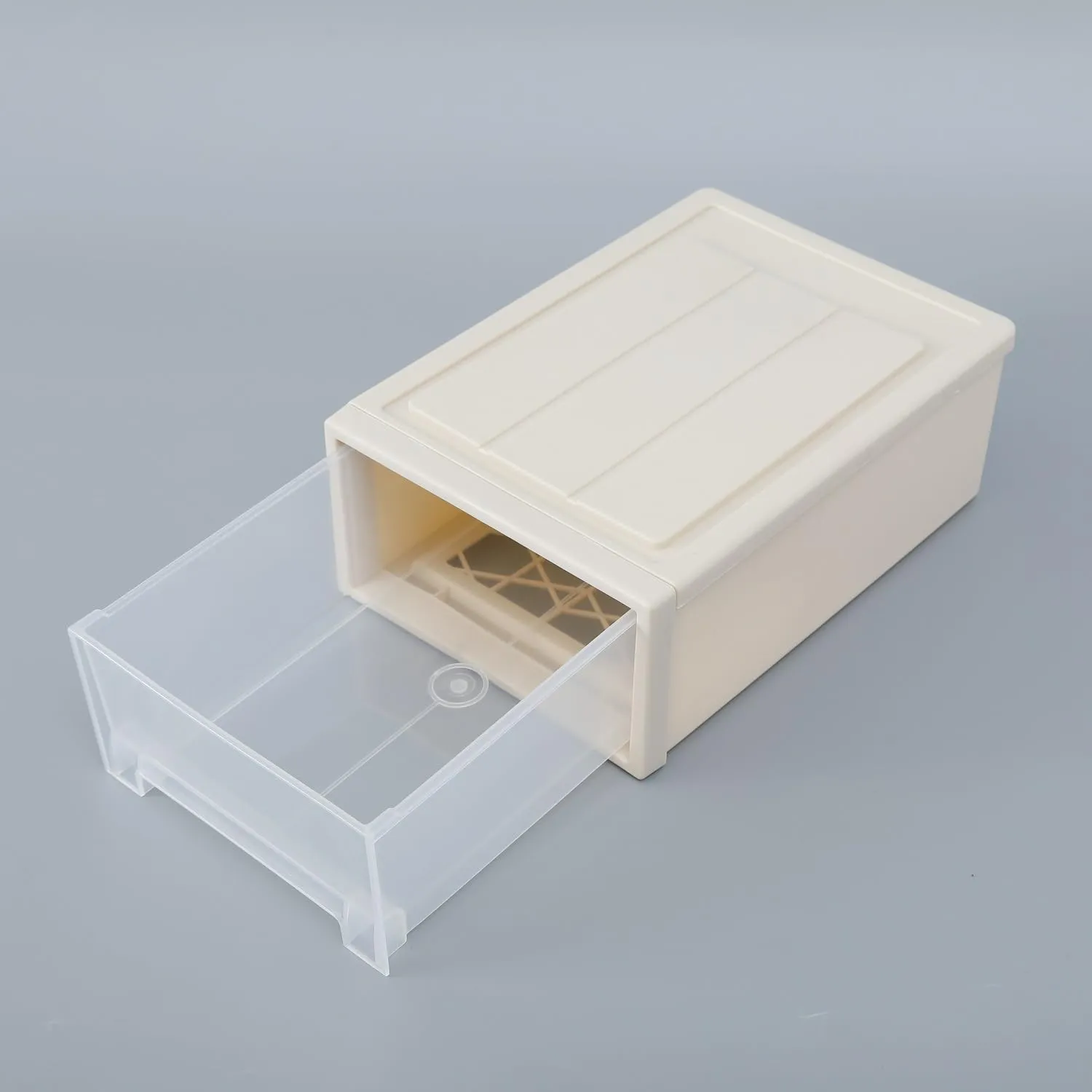Kuber Industries Small Drawer/Cabinet Box|Plastic Desk Orgnizer|Storage Organizer For Cosmetic, Stationery,Small Items|Pink|