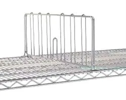 Metro DD14BL Black Wire Shelf Divider for 14" Shelves