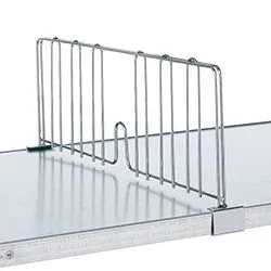 Metro DD24FS Stainless Steel Solid Shelf Divider for 24" Shelves