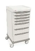 Metro SXRS1310L Starsys Basic Single Wide Locking Cart, 25" x 22.75" x 41.75"