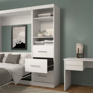 Nebula 25W Closet Organizer with Drawers - Available in 3 Colours Nebula 25W Closet Organizer with Drawers - Available in 3 Colours