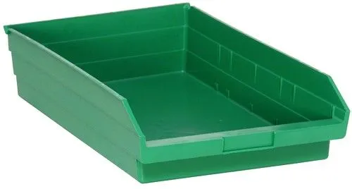 Quantum QSB110 Economy Shelf Bins, 11.13" x 17.88" x 4"