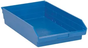 Quantum QSB110 Economy Shelf Bins, 11.13" x 17.88" x 4"