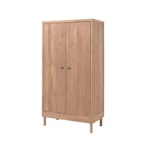 Vipack Forrest 2-Door Wardrobe Oak