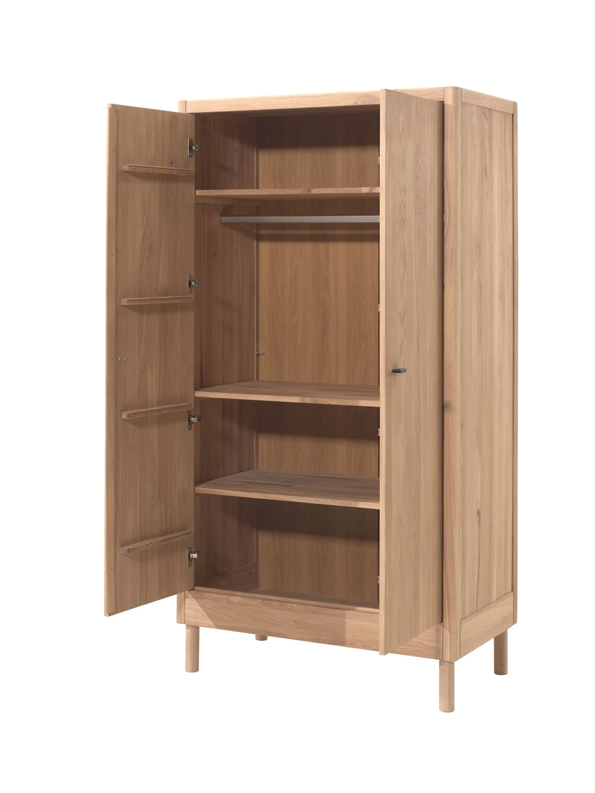 Vipack Forrest 2-Door Wardrobe Oak